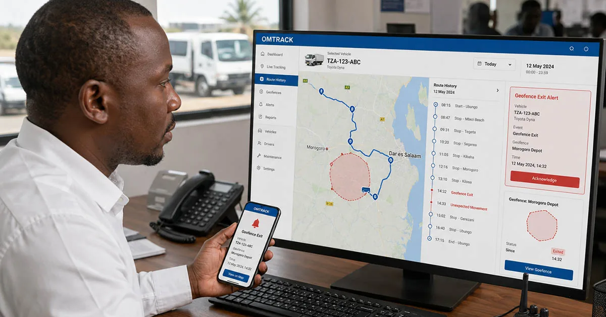 gps-tracking-alerts-route-history-tanzania