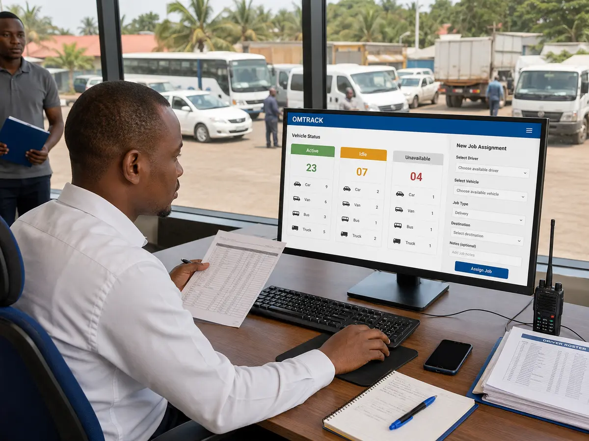 logistics-delivery-route-monitoring-tanzania